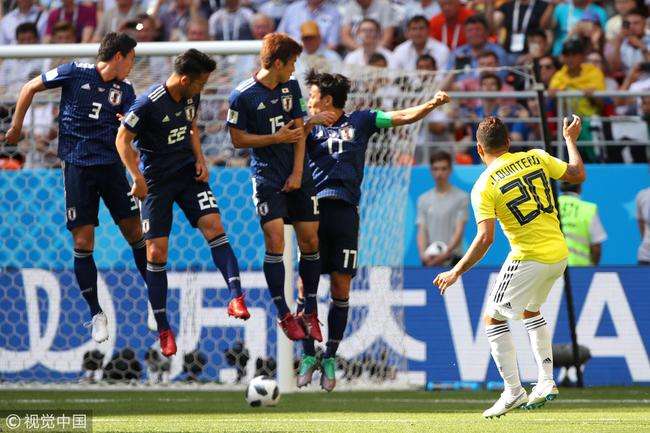 世界杯日本vs哥伦比亚，2018年世界杯哥伦比亚对日本